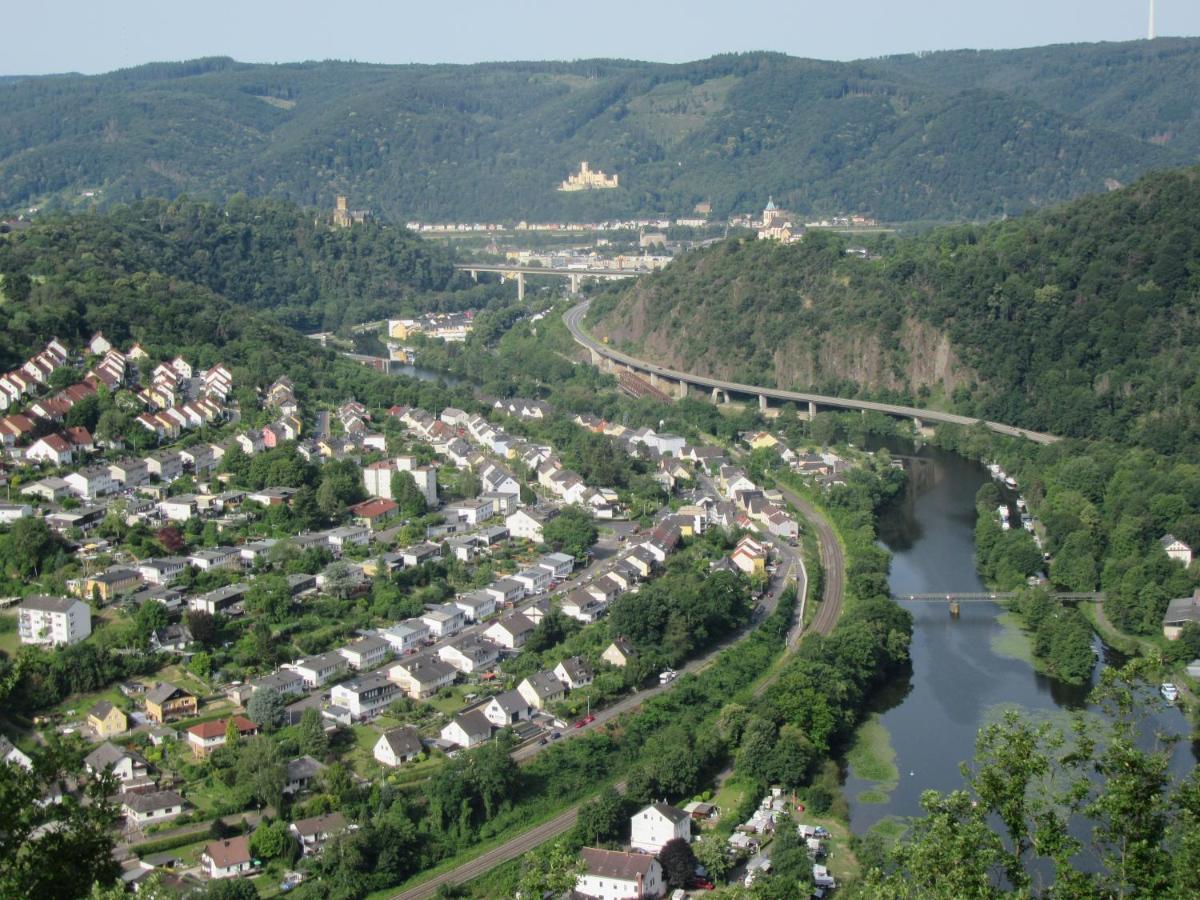 Ferienhaus Leopold Mit Burgblick An Der Mosel Burgen  Exteriör bild