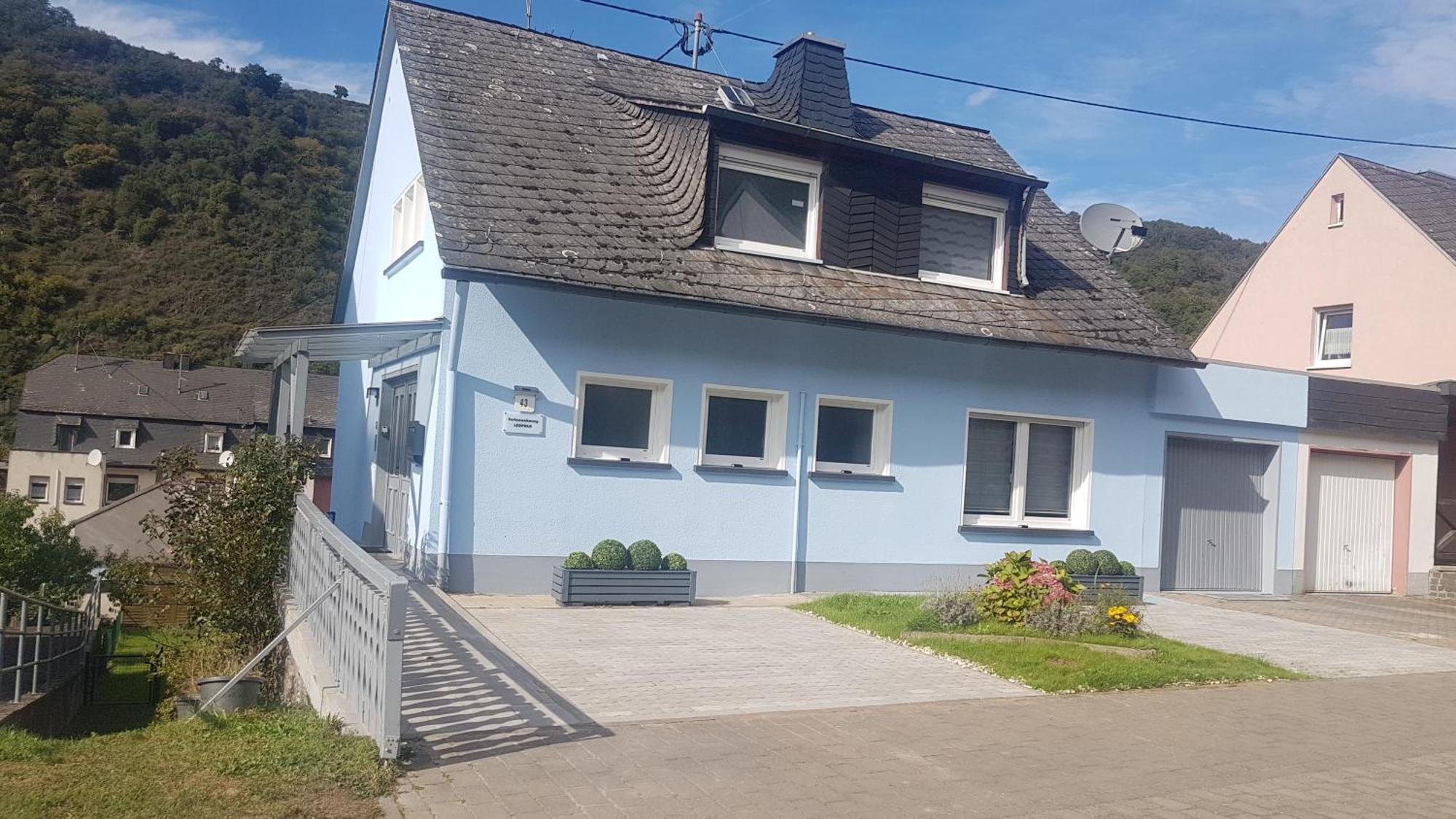 Ferienhaus Leopold Mit Burgblick An Der Mosel Burgen  Exteriör bild